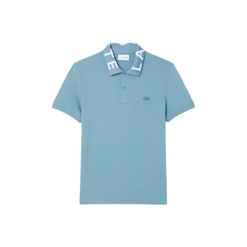 LACOSTE Jacquard logo Polo Shirt-4