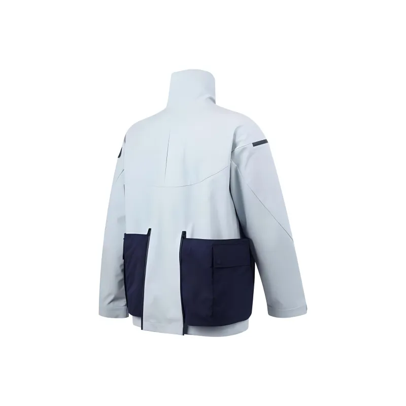 Adidas FUSTL Jackets Unisex Gray Blue-1