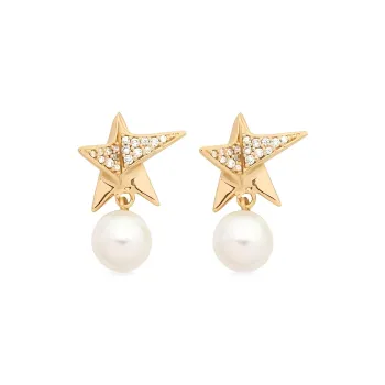 Ferragamo Star Embellished Earrings