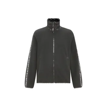 VERSACE JEANS COUTURE Logo print Track Jacket