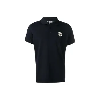 KARL LAGERFELD / Karl Lagerfeld Jeans Polo Shirts Men Black