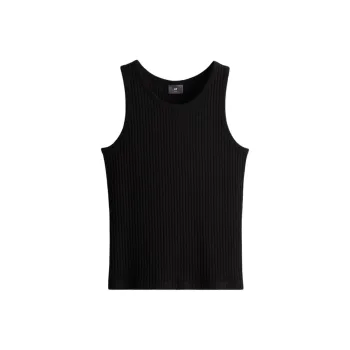H&M Tank Tops Men Black