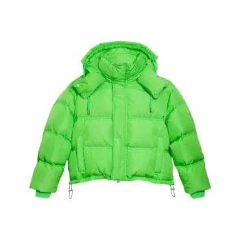 AMIPARIS Ami De Coeur Patch Down Jacket
