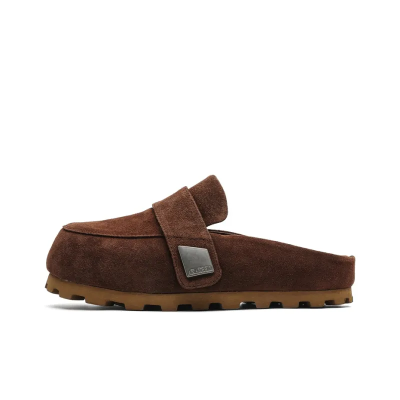 PAVEA Rubber Sole Abrasion Resistant Slip Resistant Closed Toe Slippers Unisex-5