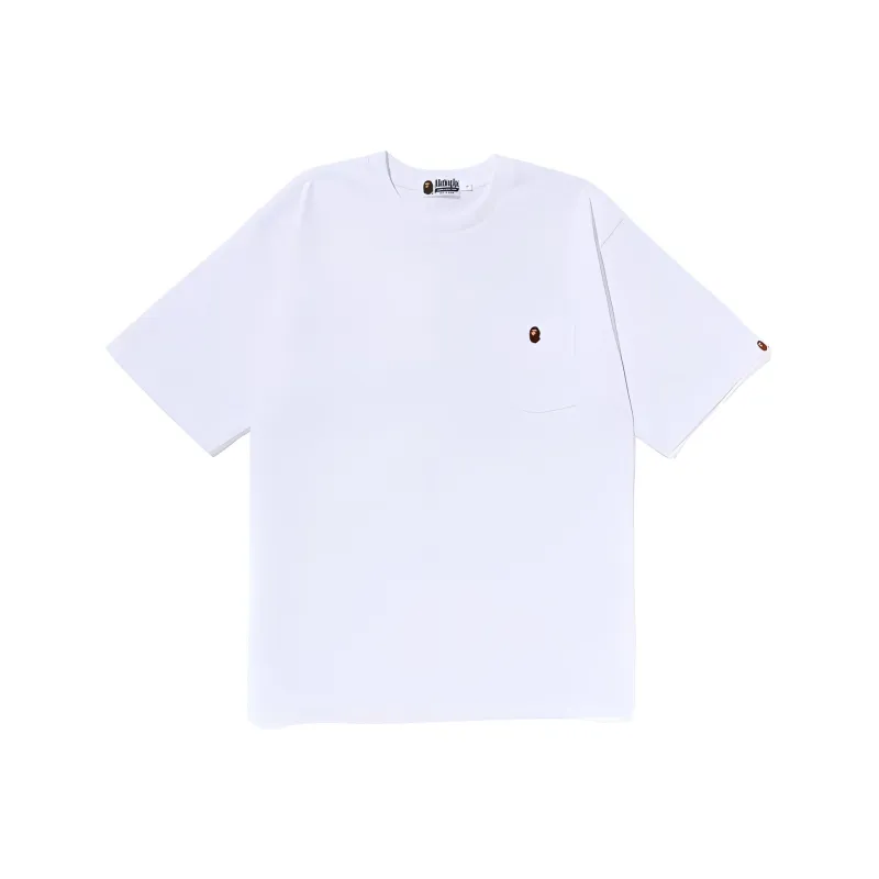 Bape Ape Head One Point Relaxed Fit Pocket Tee SS23-1