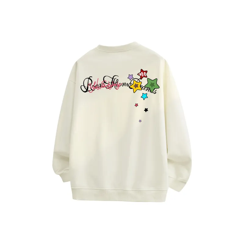 REXSHION Sweatshirt Unisex White-6