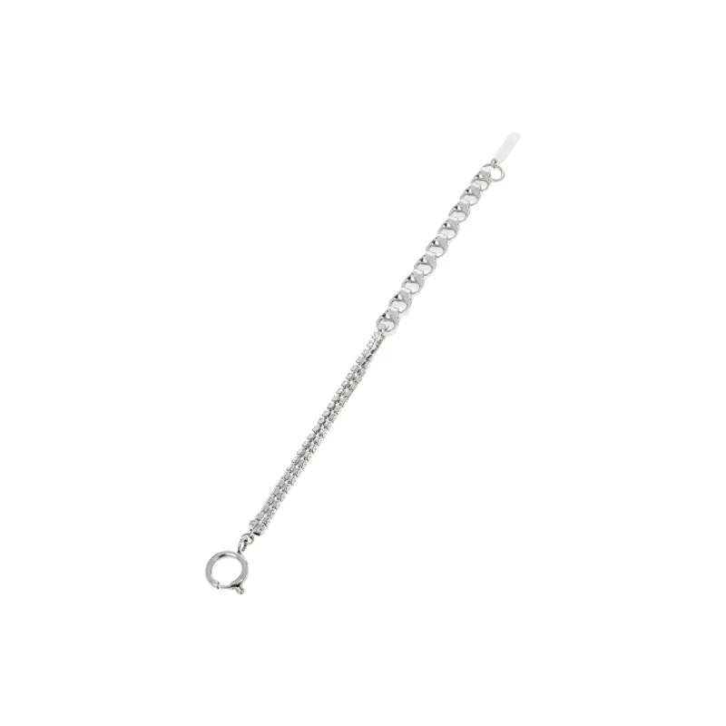 JUSTINE CLENQUET Brass Bracelets Unisex Silver-2