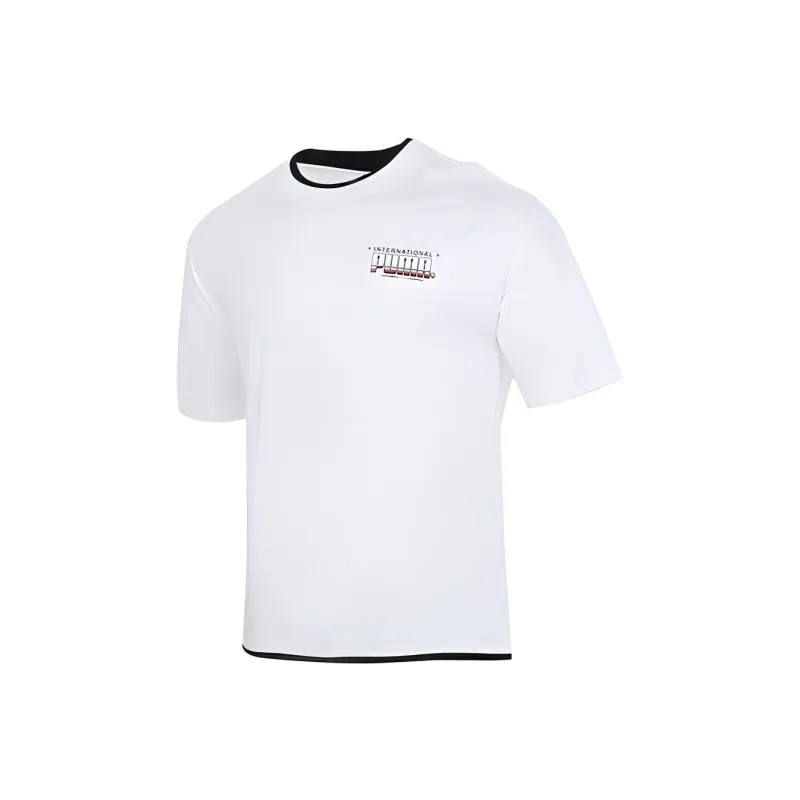 PUMA T-Shirts Men White-0