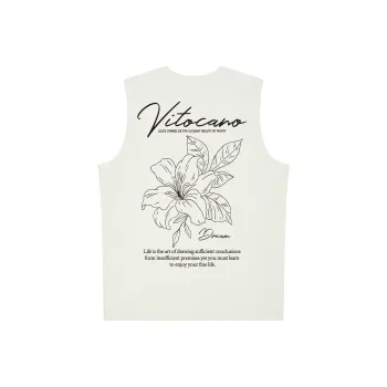 Vitocano Tank Tops Unisex White
