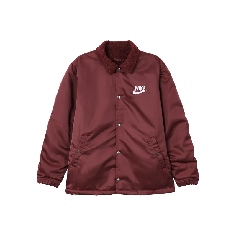 Nike Jackets Men Burgundy-0