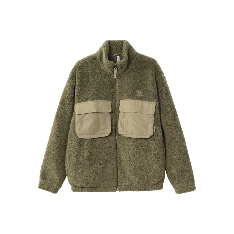 Adidas Originals Clover Series Outfit Jacket Men's Green-0