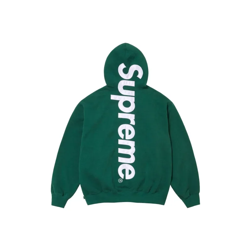 Supreme Satin Applique Hooded Sweatshirt FW24-6