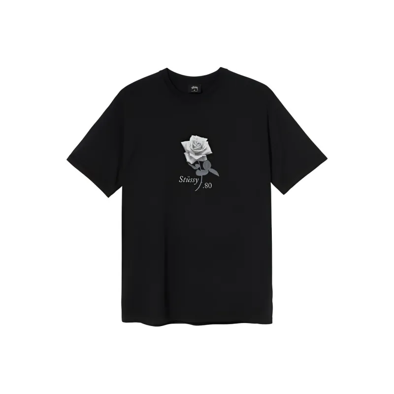 Stussy 80 Rose Pigment Dyed Tee-0