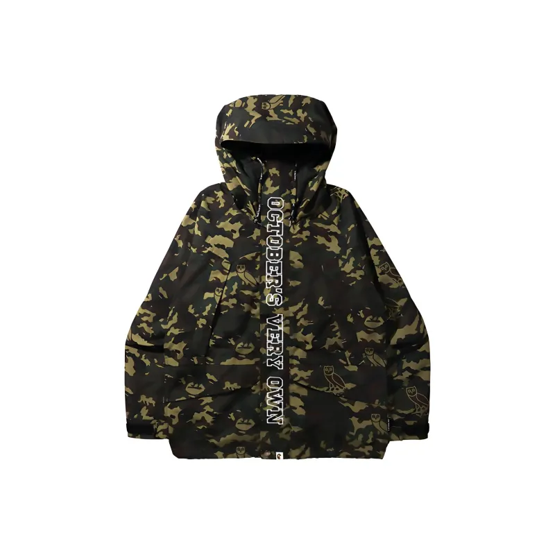 Bape X Ovo Woodland Camo Snowboard Jacket-1