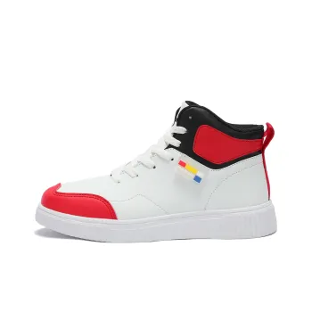 Singing Anti Slip And Wear Resistant Height Increasing High Top Skateboard Shoes Unisex