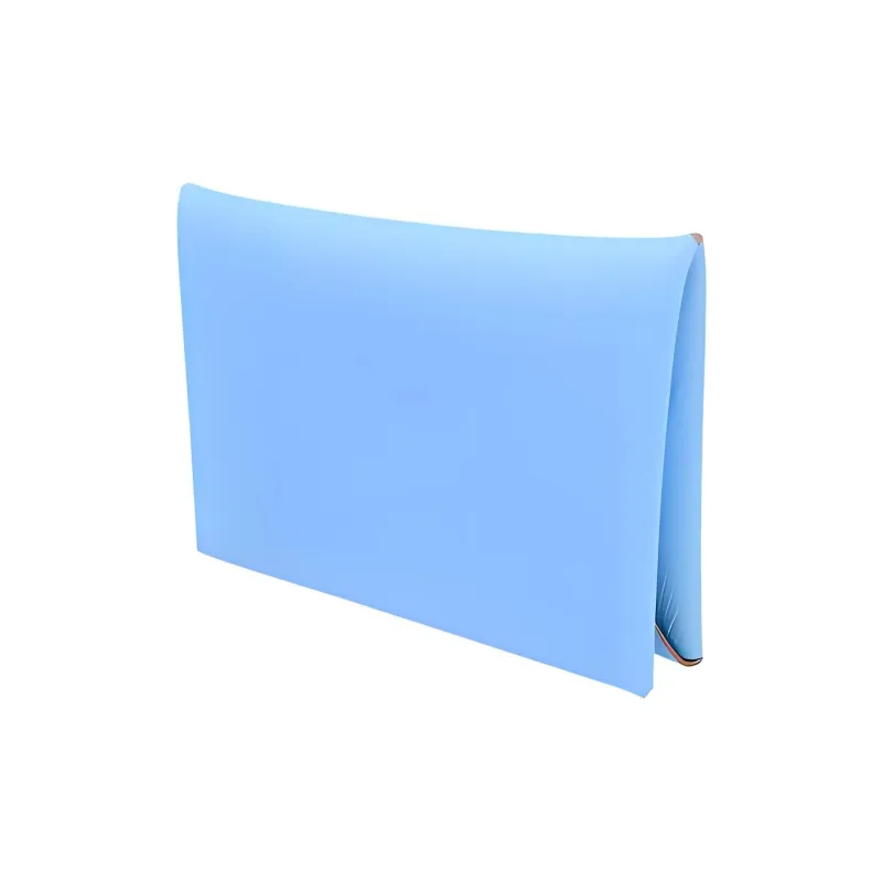 HERMES Calvi Epsom Calfskin Card Holder Wallet Regular Women's 7N Celeste Sky Blue-1