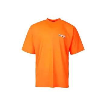 Balenciaga T-Shirts Men Orange