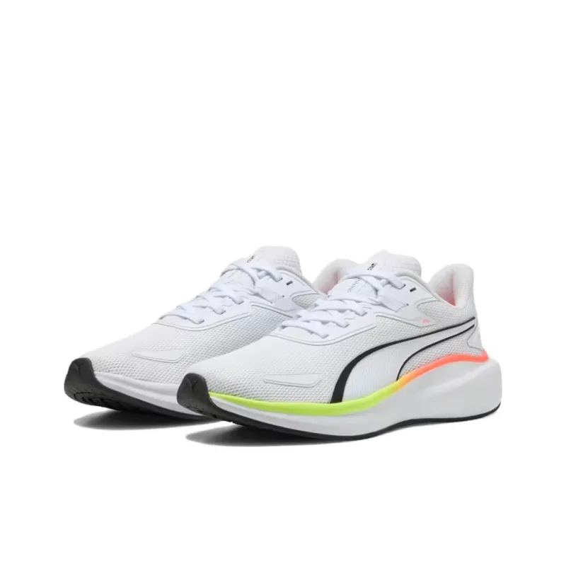 PUMA Skyrocket Lite Anti Slip Wear Resistant Low Top Running Shoes Unisex White-2