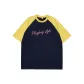 Navy Blue & Yellow