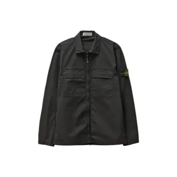 STONE ISLAND Jacket Men's Black