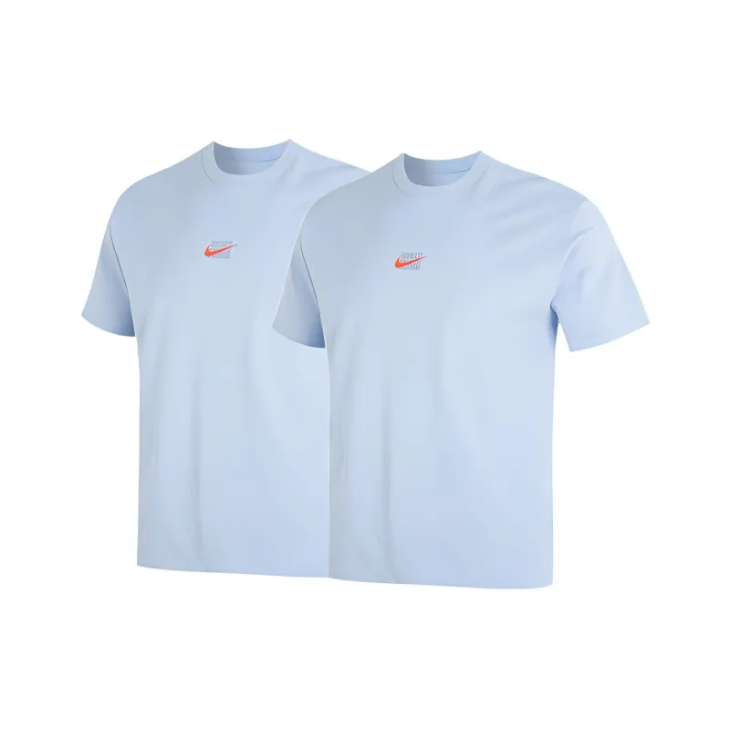 Nike T-Shirt Men's 2 Pack Blue Purple-0