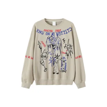 CONP AW24 Sweatshirt Unisex Gray Green