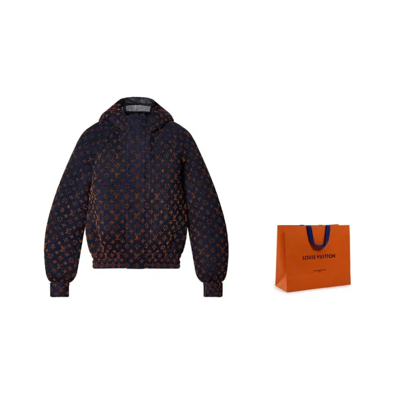 LOUIS VUITTON Jackets Coats Men's Orange-6