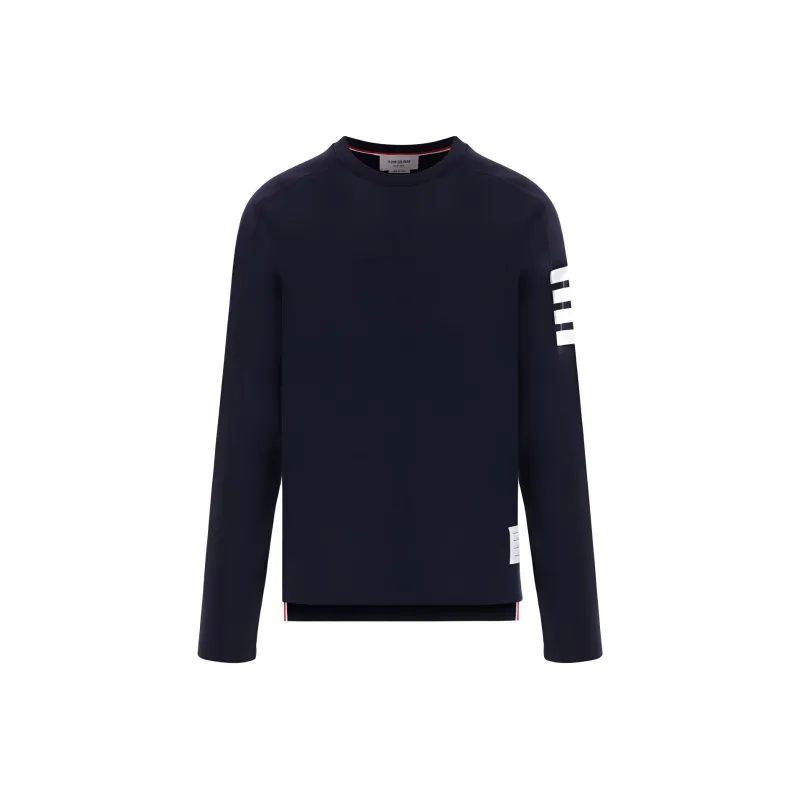 THOM BROWNE 4 Bar Striped Crewneck Sweatshirt-0