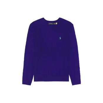 Polo Ralph Lauren Pony Embroidered Cable Knit Jumper