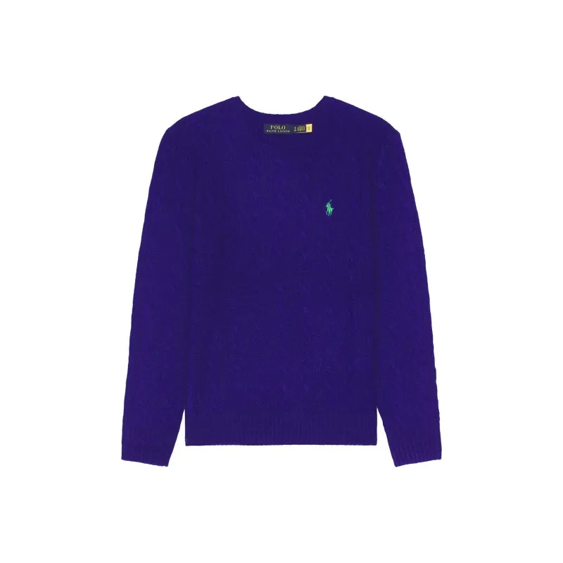 Polo Ralph Lauren Pony Embroidered Cable Knit Jumper-0