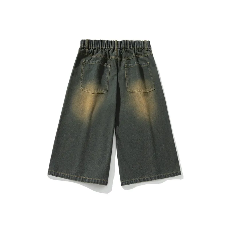 HOZZS Denim Shorts Unisex-4
