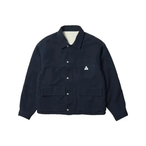 PALACE Reversible Canvas Fleece Jacket