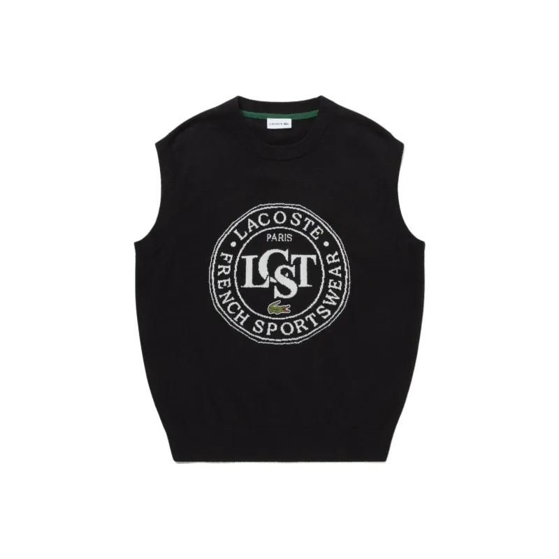 LACOSTE Tank Tops Men Black-0