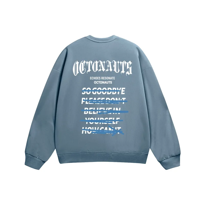 Small Columns Under The Sea Sweatshirt Unisex-11