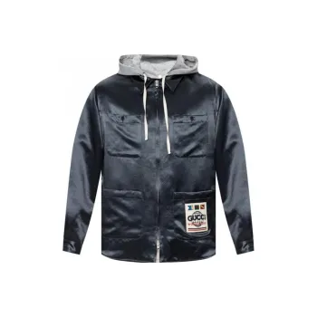 GUCCI Jackets Men Dark Gray