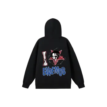 *EVAE+MOB Dreadlocks Model Skull Collection Sweatshirt Unisex