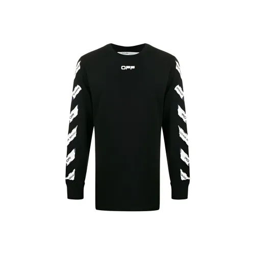 OFF WHITE Airport Tape Long Sleeve T Shirt