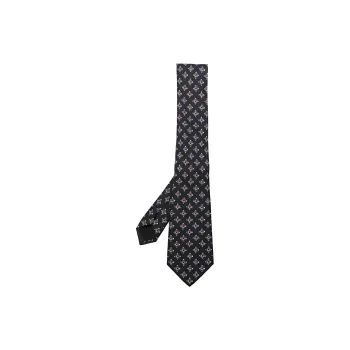 GIORGIO ARMANI Geometric pattern Silk Tie