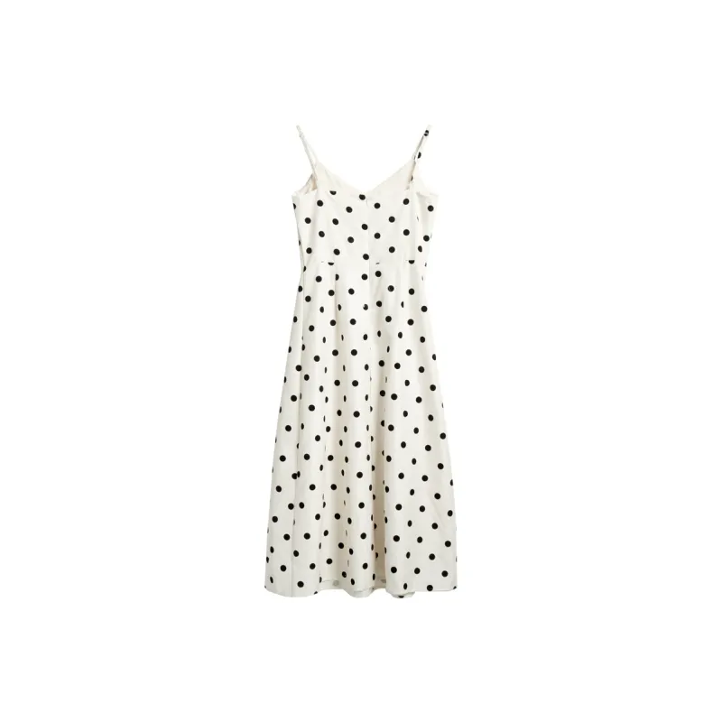 Olrain Slip Dress Women's Polka Dot-1