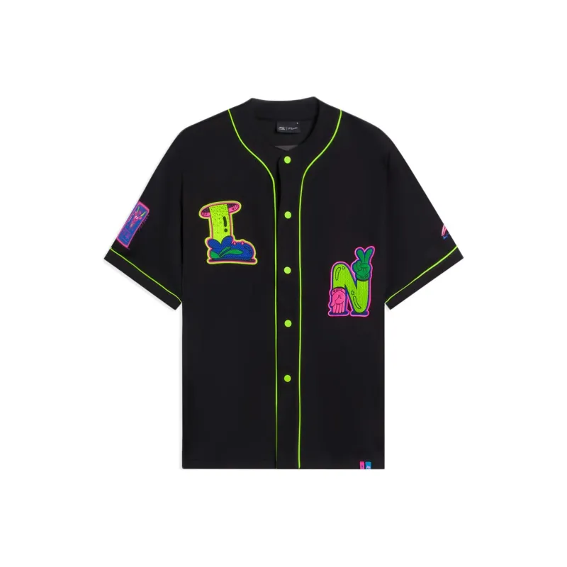 Steven Harrington X LiNing Jackets Men Black-0