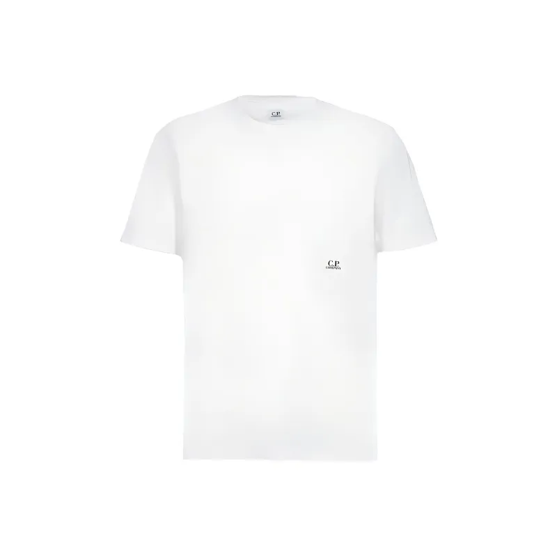 C.P.Company Garment Dyed Pocket Crewneck T Shirt-0