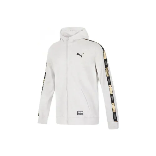 PUMA Jackets Unisex Gray