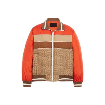 COACH SS23 Jackets Coats Men's Orange