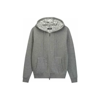 Ed Hardy FW24 Sweatshirt Men's Light Smoke Gray