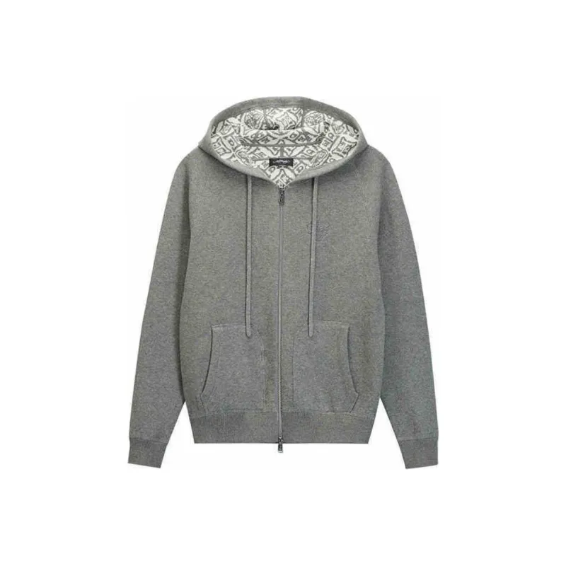 Ed Hardy FW24 Sweatshirt Men's Light Smoke Gray-0