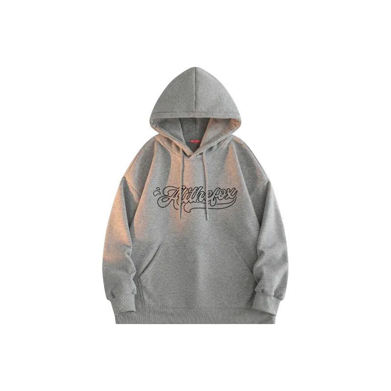 ALI THE FOX Sweatshirt Unisex White-39