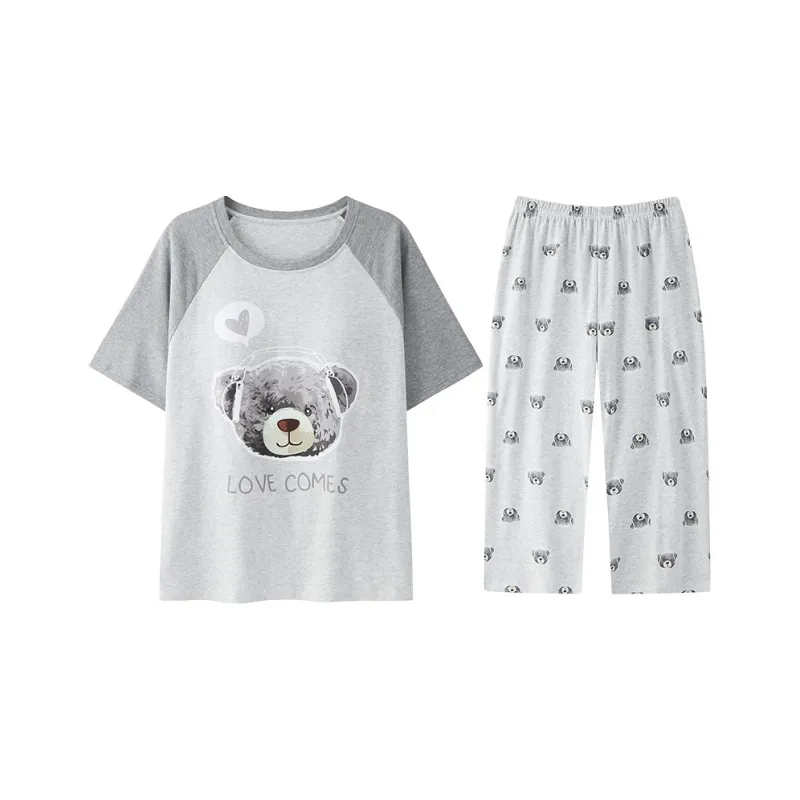 Lan Miao Pajama Set Women's Image Color-0