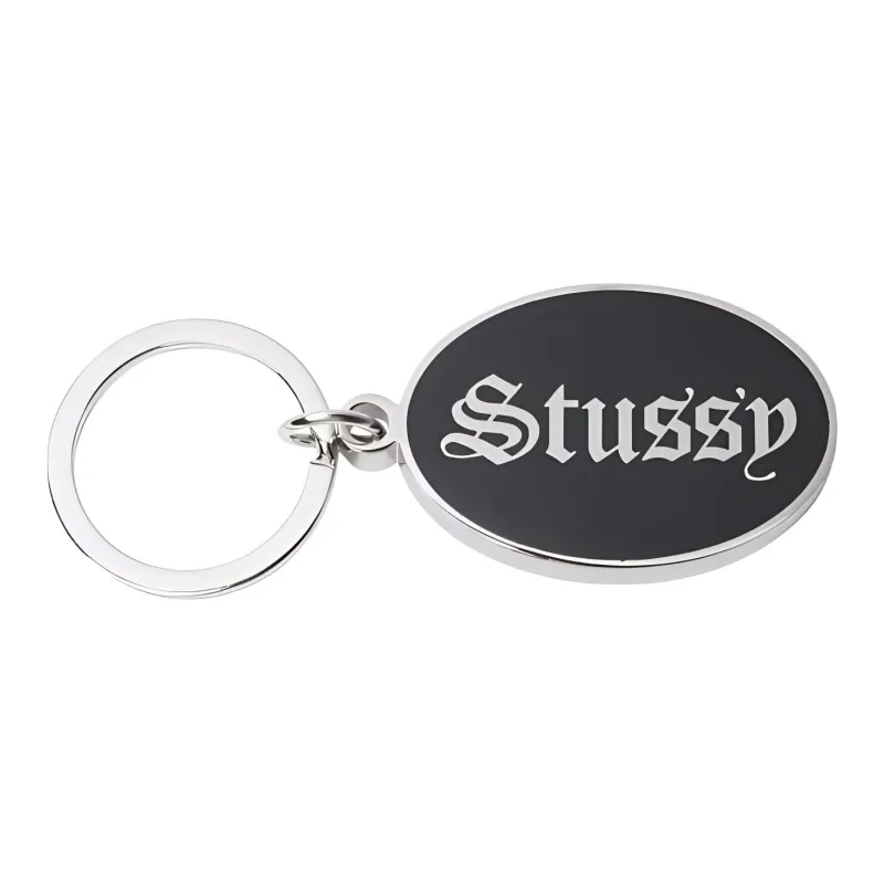 Stussy Keychains Unisex Black-0