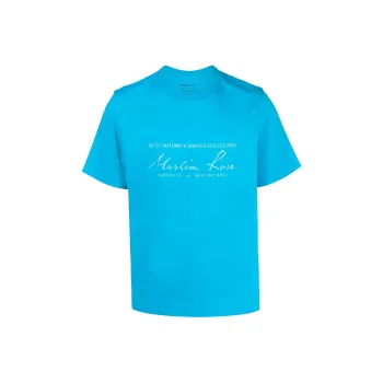 Martine Rose T-Shirts Men Blue