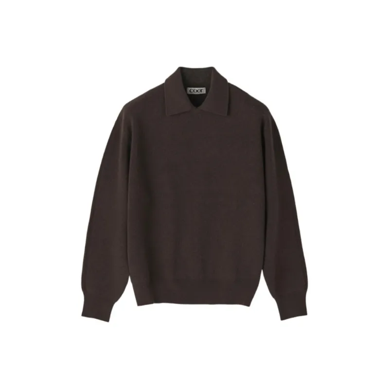 COOR Sweaters Unisex Brown-0